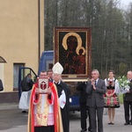 Powitanie ikony MB Częstochowskiej w Janisławicach