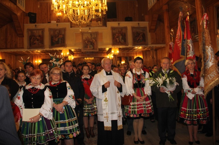 Powitanie ikony MB Częstochowskiej w Janisławicach