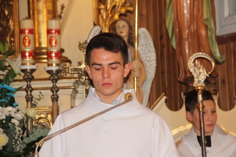 Powitanie ikony MB Częstochowskiej w Janisławicach