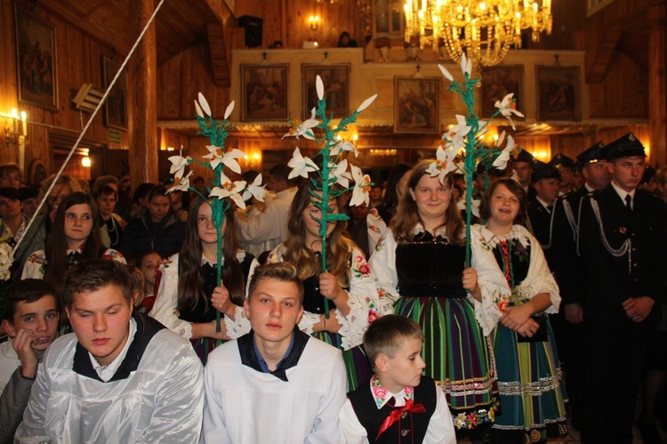 Powitanie ikony MB Częstochowskiej w Janisławicach