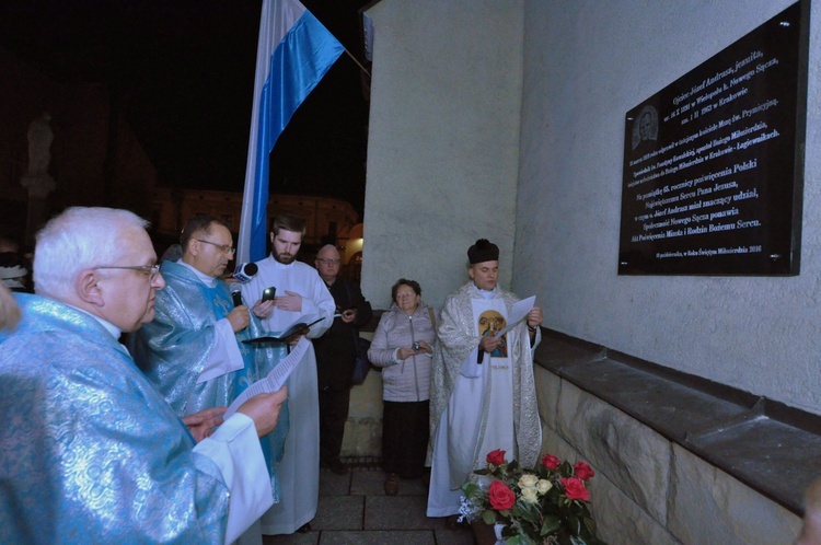 O. Józef Andrasz - tablica u jezuitów