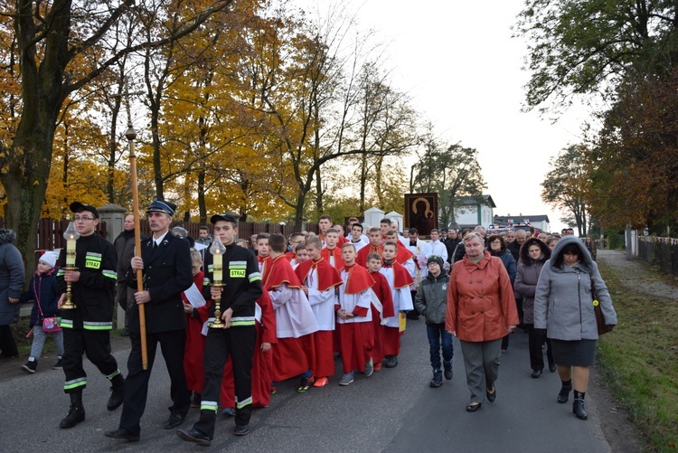 Powitanie ikony MB Częstochowskiej w Żelaznej