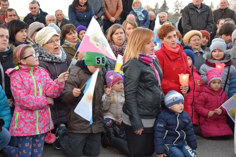 Powitanie ikony MB Częstochowskiej w Żelaznej