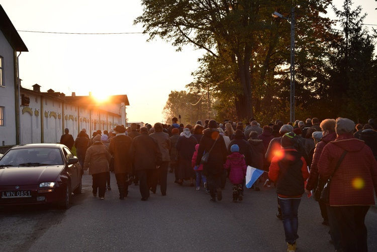 Powitanie ikony MB Częstochowskiej w Żelaznej