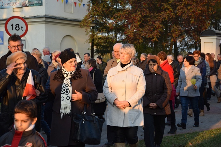 Powitanie ikony MB Częstochowskiej w Żelaznej