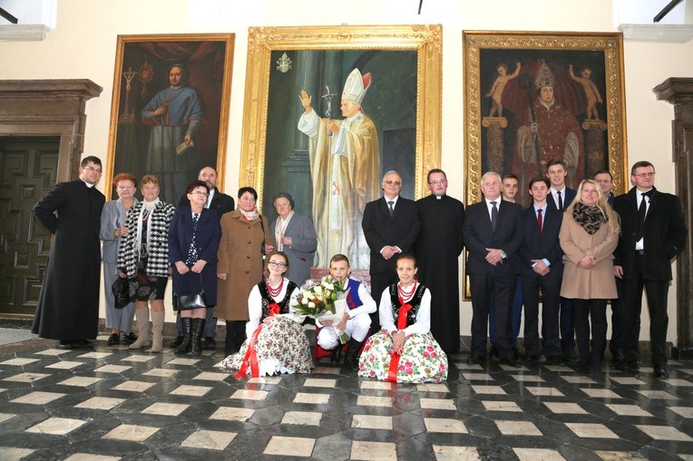Św. Jan Paweł II dla Męciny