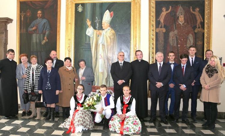 Św. Jan Paweł II dla Męciny