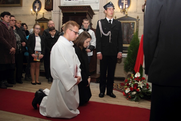 Powitanie ikony MB Częstochowskiej w Starej Rawie