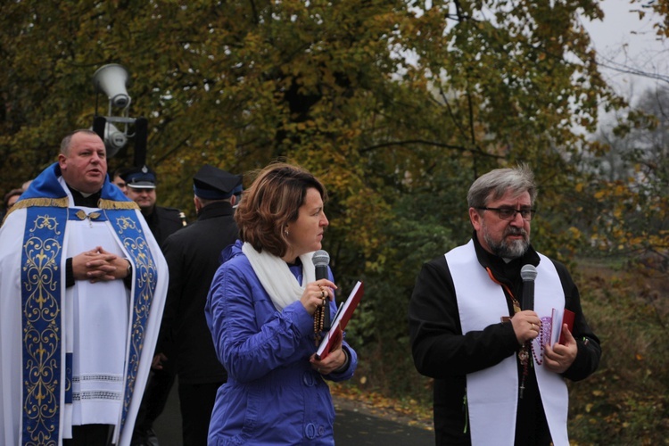 Powitanie ikony MB Częstochowskiej w Starej Rawie