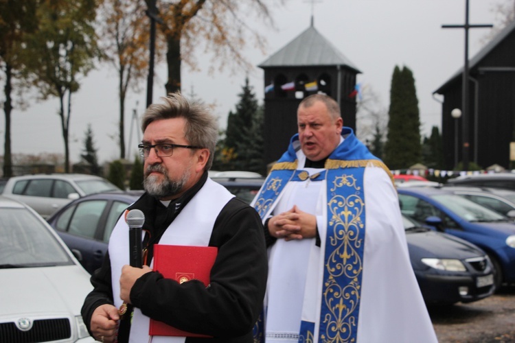 Powitanie ikony MB Częstochowskiej w Starej Rawie