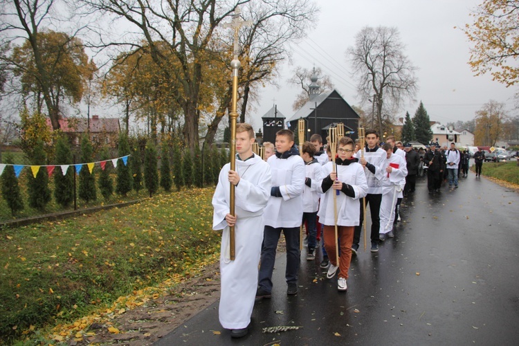 Powitanie ikony MB Częstochowskiej w Starej Rawie