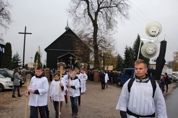 Powitanie ikony MB Częstochowskiej w Starej Rawie