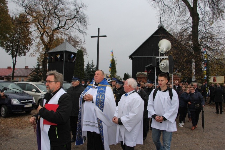 Powitanie ikony MB Częstochowskiej w Starej Rawie