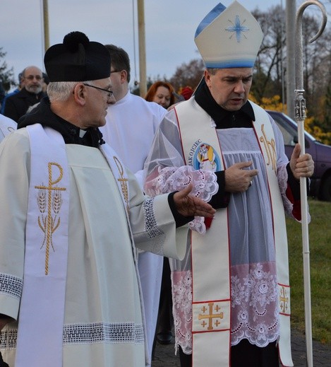 Powitanie ikony MB Częstochowskiej w Skierniewicach - Rawce