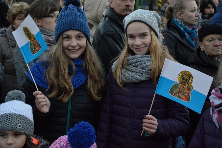 Powitanie ikony MB Częstochowskiej w Skierniewicach - Rawce