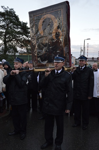 Powitanie ikony MB Częstochowskiej w Skierniewicach - Rawce