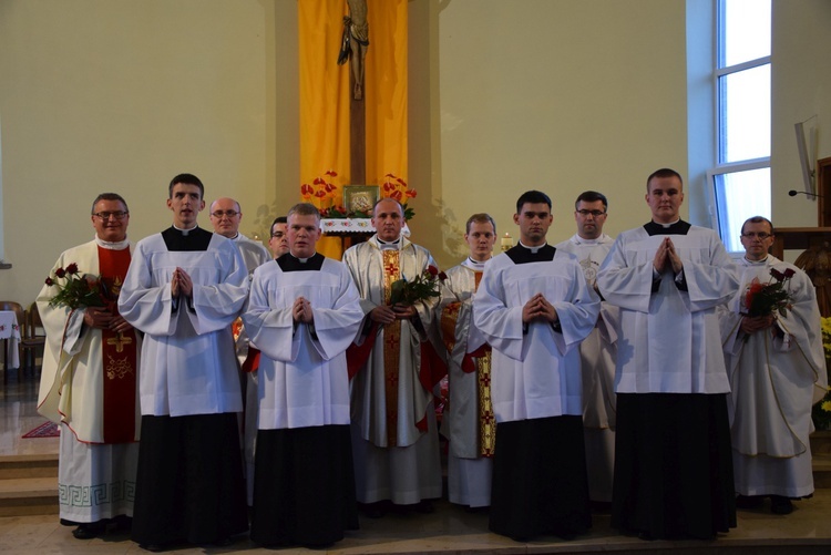 Obłóczyny w Wyższym Seminarium Duchownym w Łowiczu