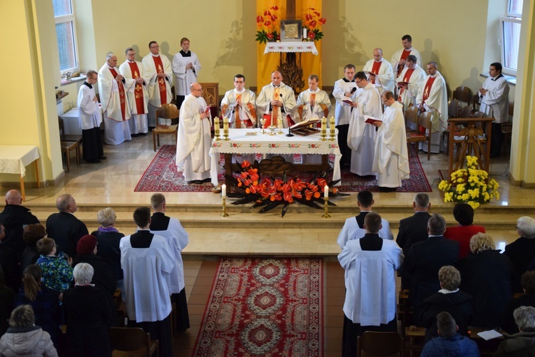 Obłóczyny w Wyższym Seminarium Duchownym w Łowiczu