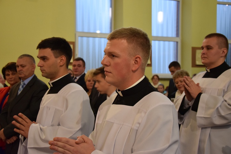 Obłóczyny w Wyższym Seminarium Duchownym w Łowiczu