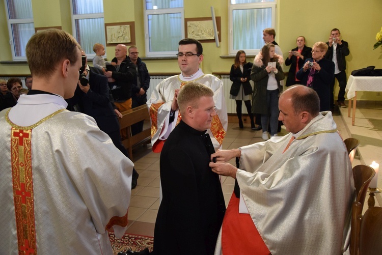 Obłóczyny w Wyższym Seminarium Duchownym w Łowiczu