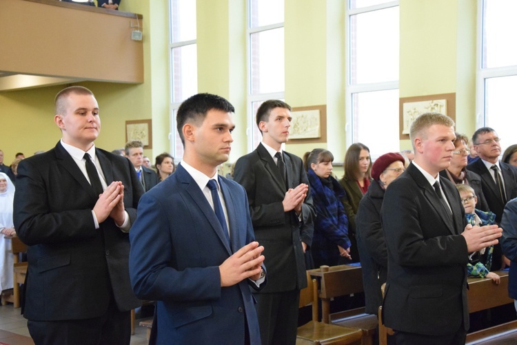 Obłóczyny w Wyższym Seminarium Duchownym w Łowiczu