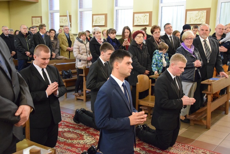 Obłóczyny w Wyższym Seminarium Duchownym w Łowiczu