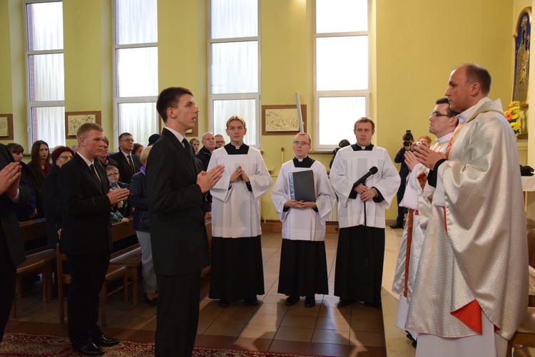 Obłóczyny w Wyższym Seminarium Duchownym w Łowiczu