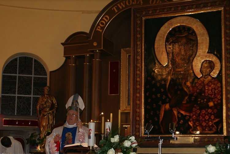 Powitanie ikony MB Częstochowskiej w Kamionie Skierniewickim