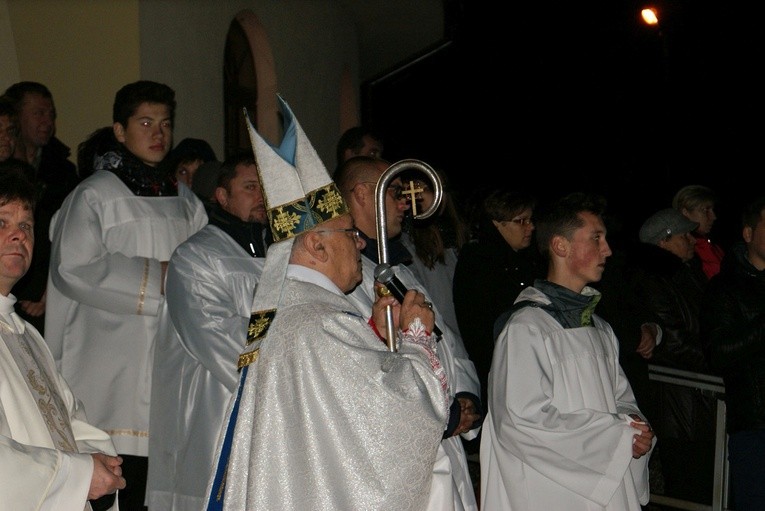 Powitanie ikony MB Częstochowskiej w Kamionie Skierniewickim