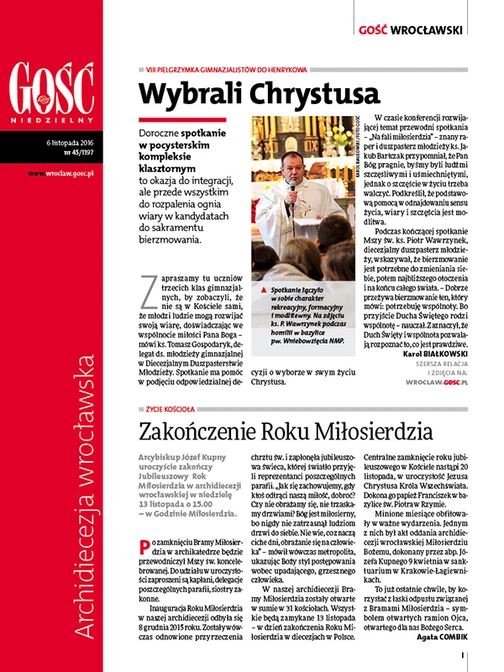 Gość Wrocławski 45/2016