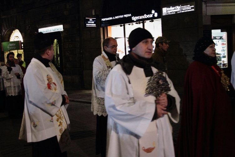 Wigilia Świętych w parafii Świętego Krzyża w Krakowie