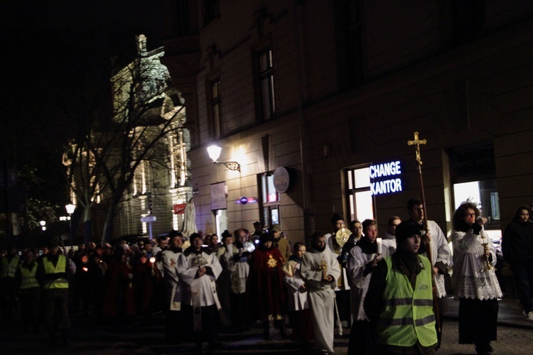 Wigilia Świętych w parafii Świętego Krzyża w Krakowie