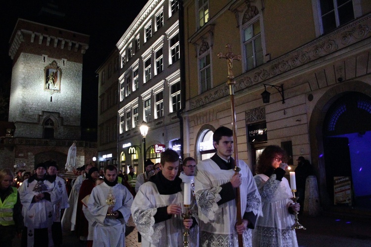 Wigilia Świętych w parafii Świętego Krzyża w Krakowie