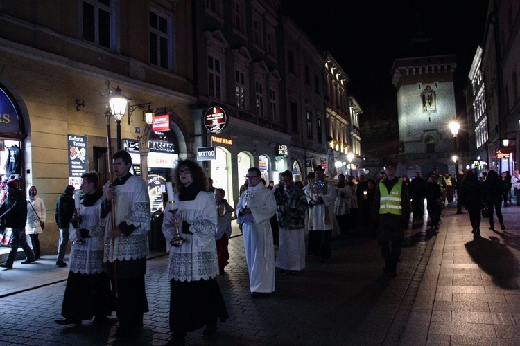 Wigilia Świętych w parafii Świętego Krzyża w Krakowie