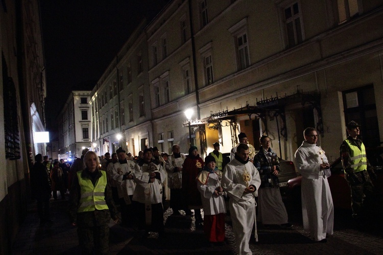 Wigilia Świętych w parafii Świętego Krzyża w Krakowie