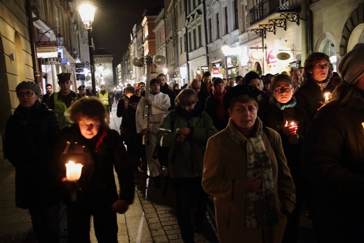 Wigilia Świętych w parafii Świętego Krzyża w Krakowie