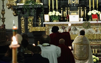 Wigilia Świętych w parafii Świętego Krzyża w Krakowie