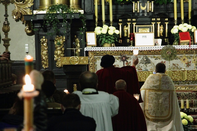 Wigilia Świętych w parafii Świętego Krzyża w Krakowie