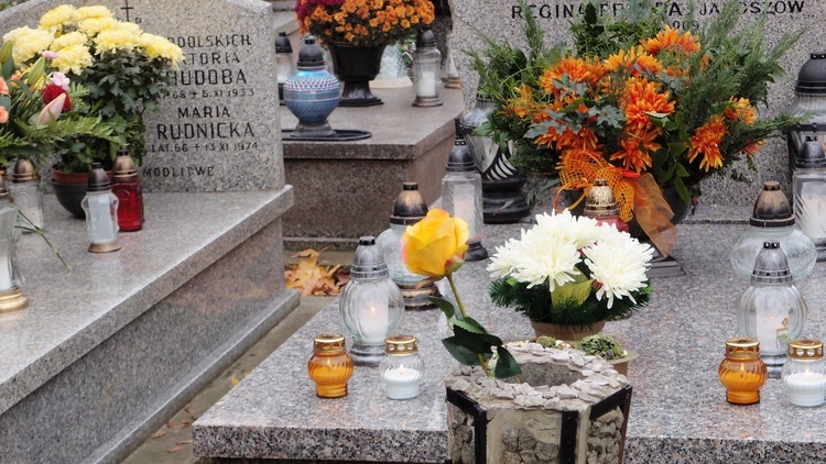 1 listopada 2016 na cmentarzu Rakowickim