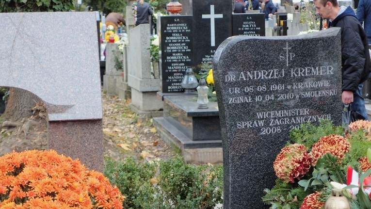 1 listopada 2016 na cmentarzu Rakowickim
