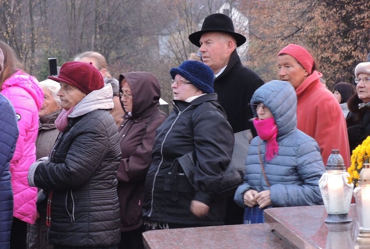 Wszystkich Świętych na cmentarzu w Żywcu