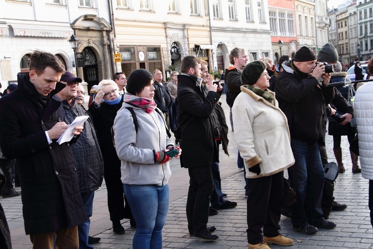 Flash mob w obronie prześladowanych chrześcijan 2016