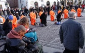 Flash mob w obronie prześladowanych chrześcijan 2016