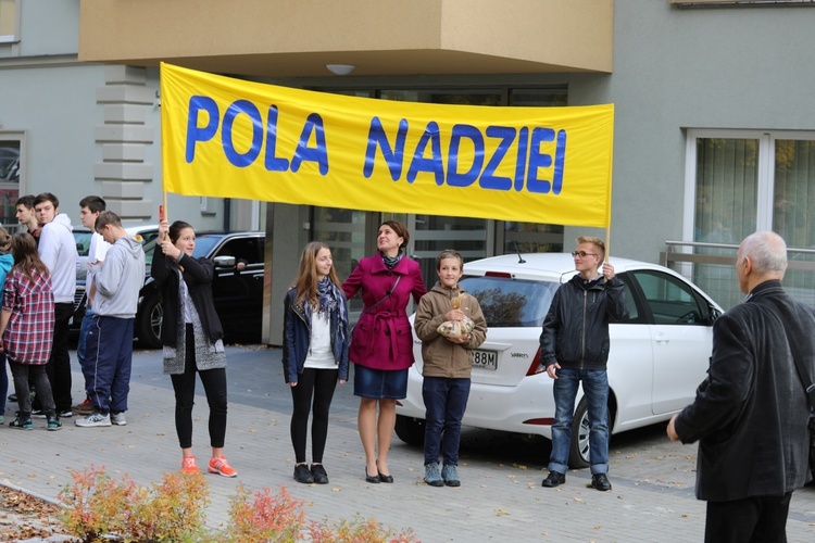 Inauguracja akcji Pola Nadziei 2016 w Bielsku-Białej