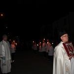 Powitanie ikony MB Częstochowskiej w parafii Miłosierdzia Bożego w Skierniewicach