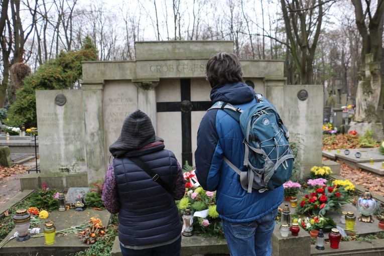 Honoracki spacer po Starych Powązkach