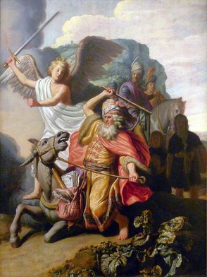 Rembrandt, Prorok Balaam