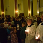 Powitanie ikony MB Częstochowskiej w parafii Najświętszego Serca Pana Jezusa w Skierniewicach