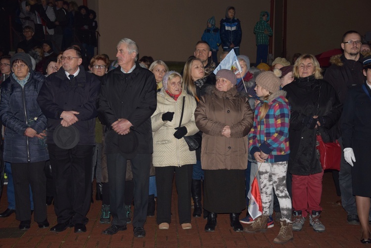 Powitanie ikony MB Częstochowskiej w parafii Najświętszego Serca Pana Jezusa w Skierniewicach