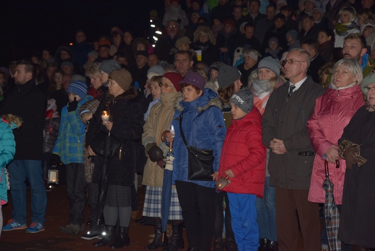 Powitanie ikony MB Częstochowskiej w parafii Najświętszego Serca Pana Jezusa w Skierniewicach